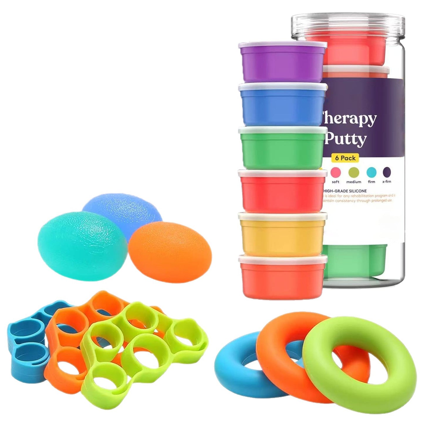 Sensory Therapy Silicone Putty