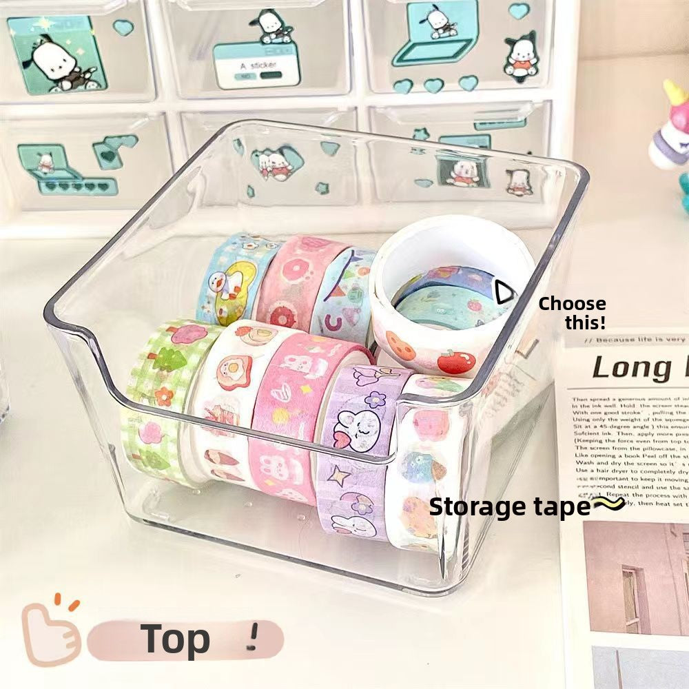 Separate the transparent box