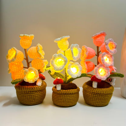 Separate wool flowerpot