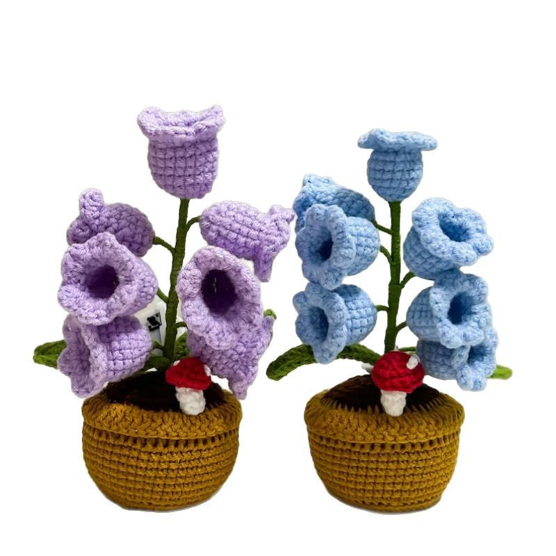 Separate wool flowerpot