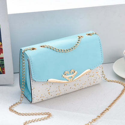 Sequin Chain Crossbody Bag