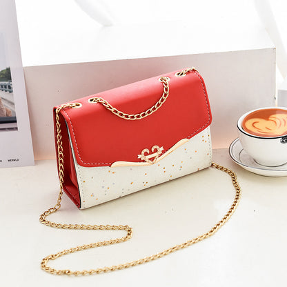 Sequin Chain Crossbody Bag