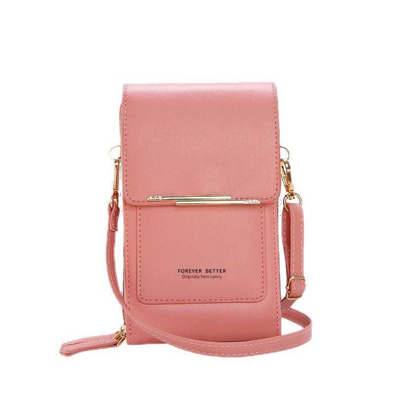Sequined Crossbody Phone Bag with Touch Screen Access