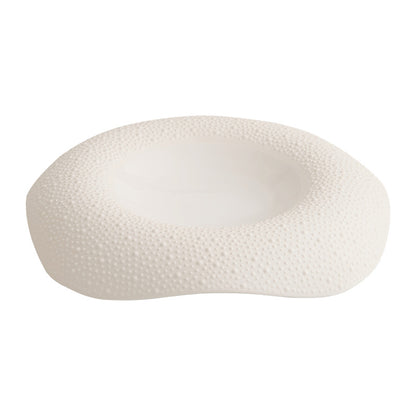 Sesame Dot Ceramic Square Plate