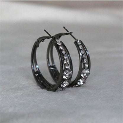 Set-in ladies' earrings
