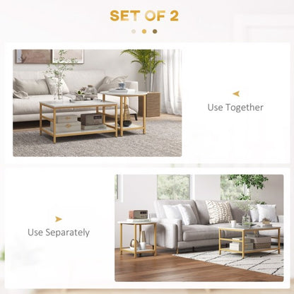 Set of 2 Coffee Tables