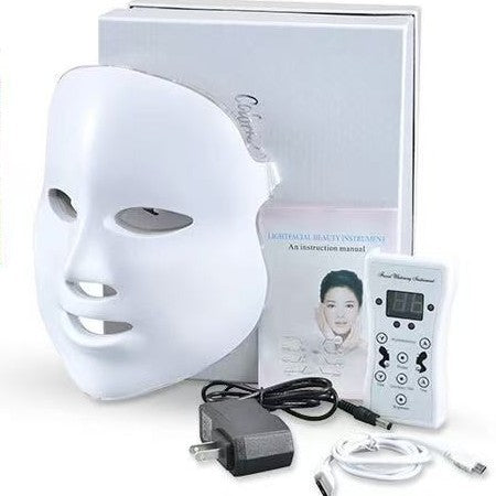 Seven-Color LED Photon Facial Mask Device