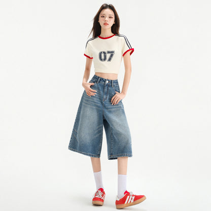 Seven-Foot Wide-Leg Jeans