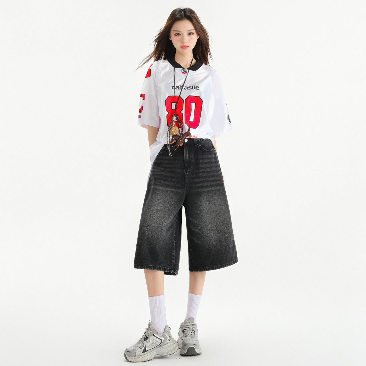 Seven-Foot Wide-Leg Jeans