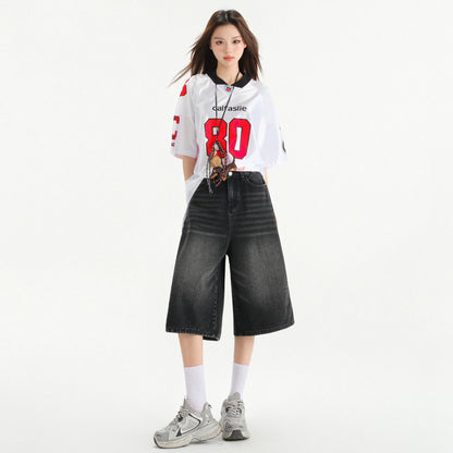 Seven-Foot Wide-Leg Jeans