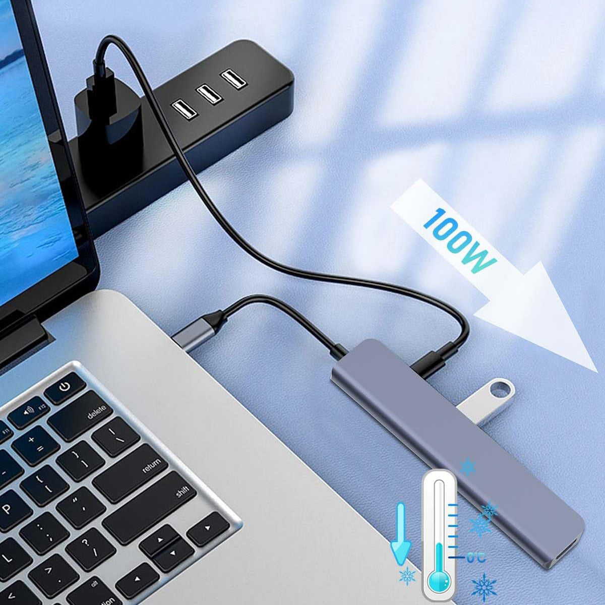 Seven-in-one expansion dock