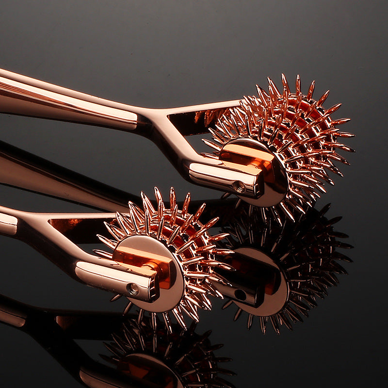 Sexual roller wheel prong