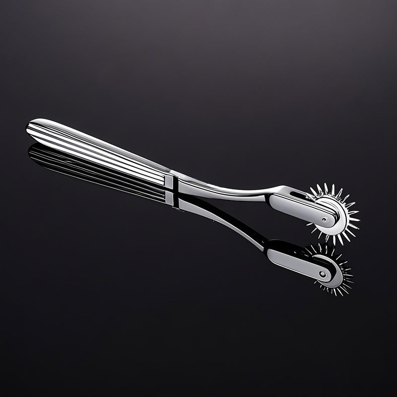 Sexual roller wheel prong