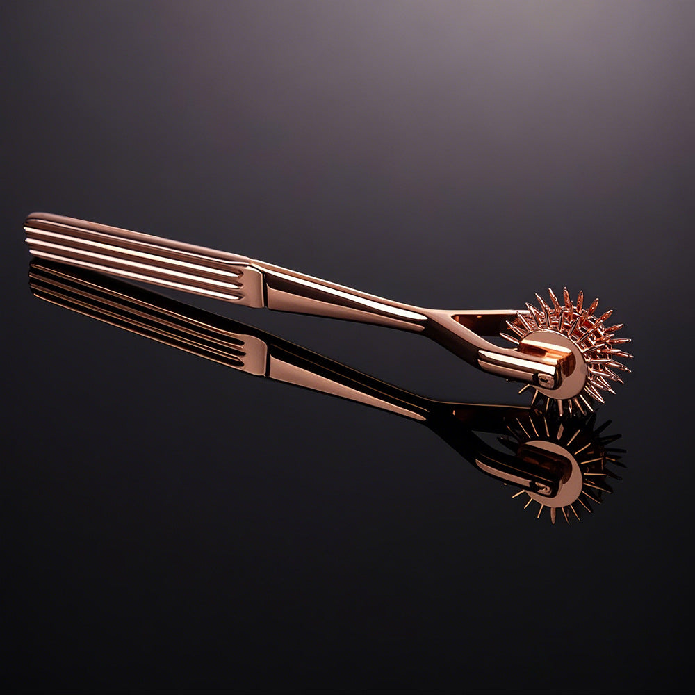 Sexual roller wheel prong
