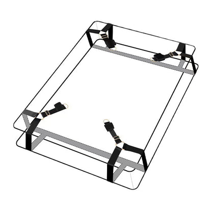 Sexual sleep bed straps