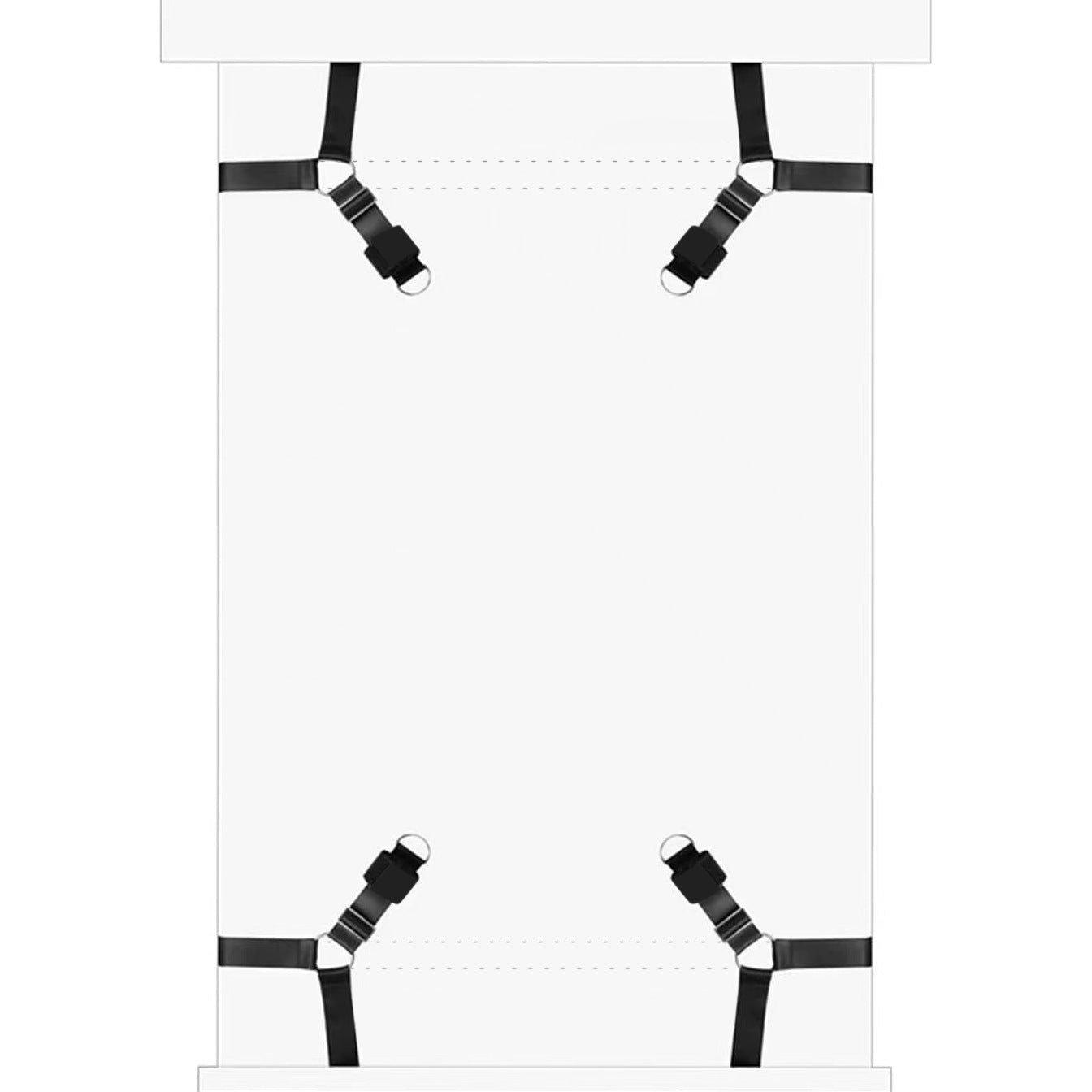 Sexual sleep bed straps