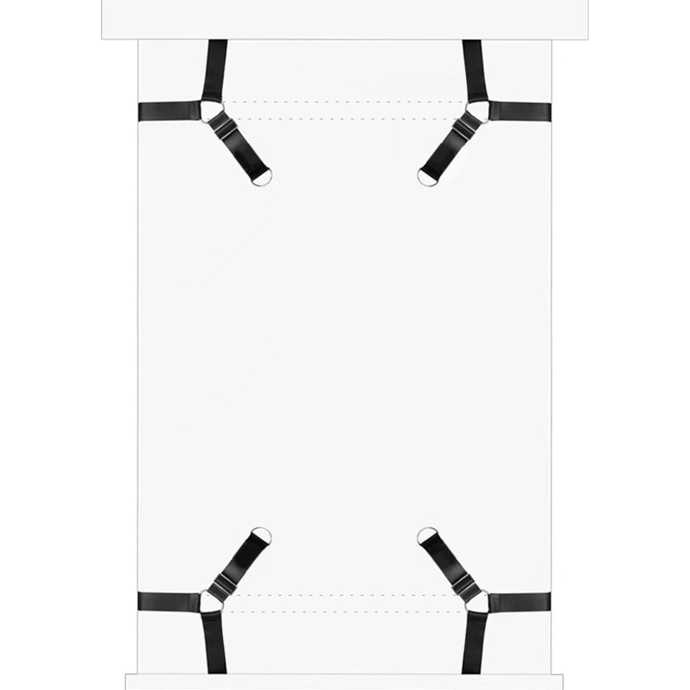 Sexual sleep bed straps