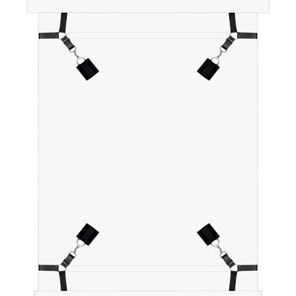 Sexual sleep bed straps