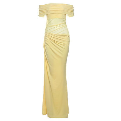Sexy Backless Mesh Splicing Bodycon Dress