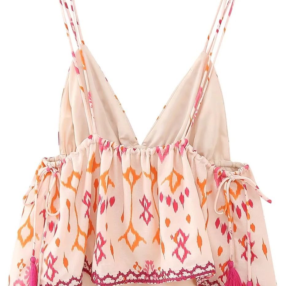 Sexy Backless Vest Suspender