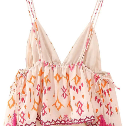 Sexy Backless Vest Suspender