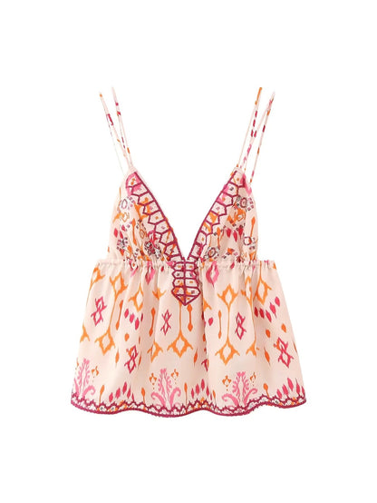 Sexy Backless Vest Suspender