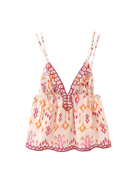 Sexy Backless Vest Suspender