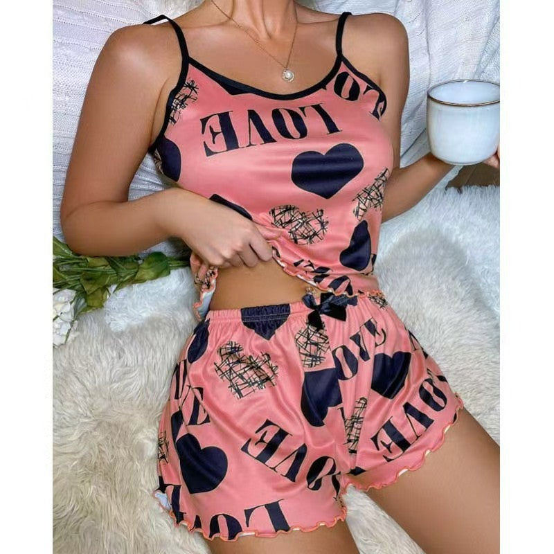 Sexy bandeau short set