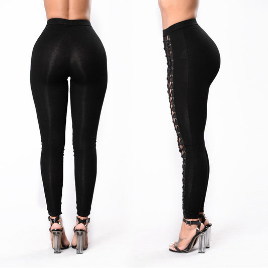 Sexy Front Corn Strap Leggings