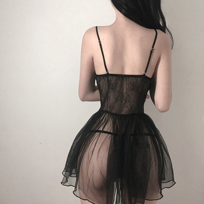 Sexy Lingerie Set with Mesh and Lace