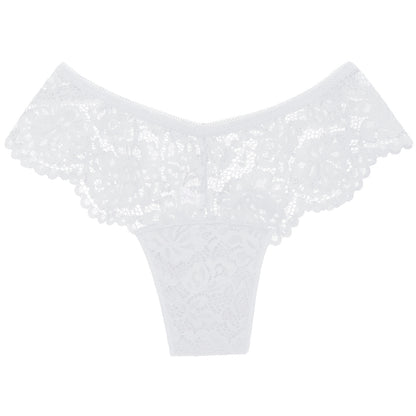 Sexy Mid-Rise Purely Alluring Lace Underwear