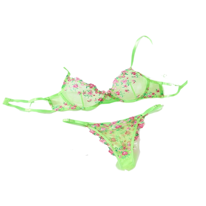 Sexy printed intimate lingerie for women