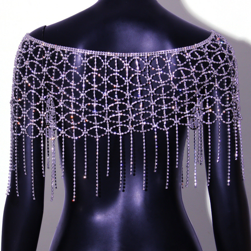 Sexy Rhinestone Body Chain