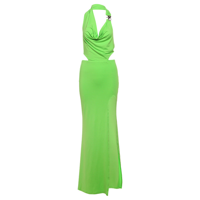 Sexy slit dress