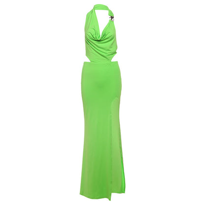 Sexy slit dress