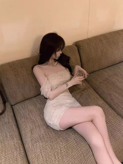 Sexy Strapless Bodycon Dress