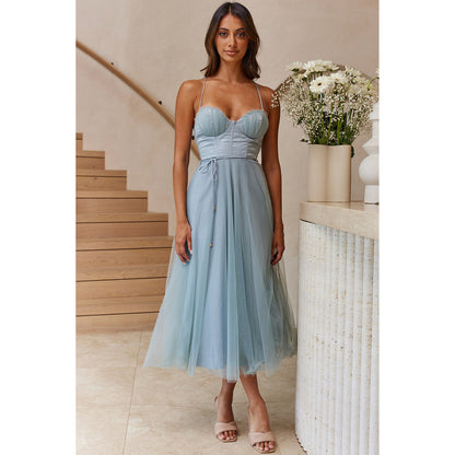 Sexy strappy casual dress