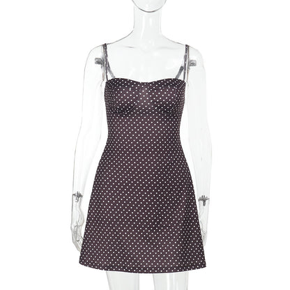 Sexy Suspender Skirt Dress