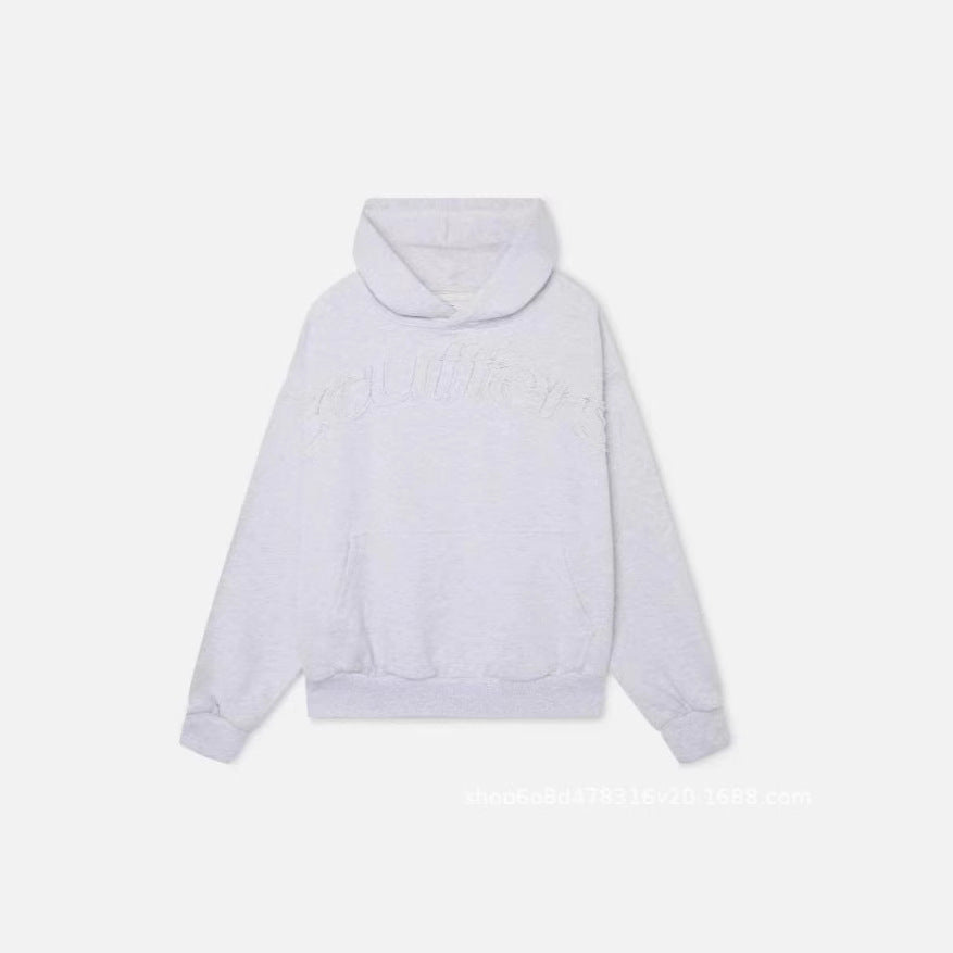 Sexy youthful hooded loose and comfortable hoodie