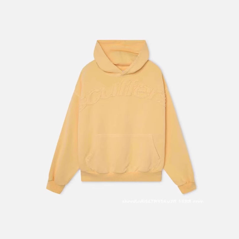 Sexy youthful hooded loose and comfortable hoodie