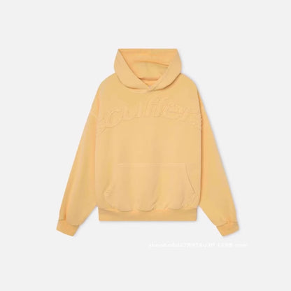 Sexy youthful hooded loose and comfortable hoodie