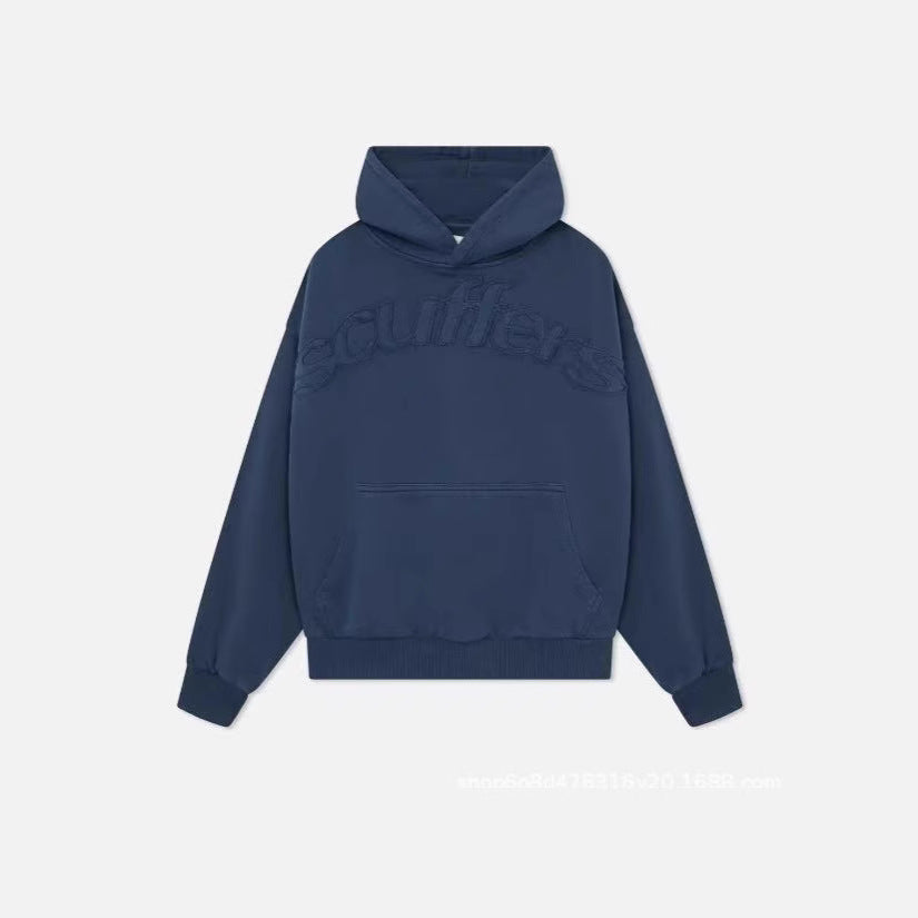 Sexy youthful hooded loose and comfortable hoodie