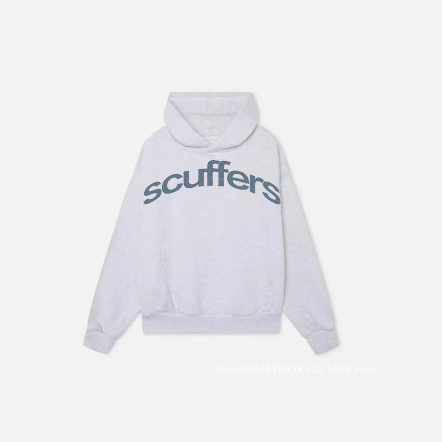 Sexy youthful hooded loose and comfortable hoodie