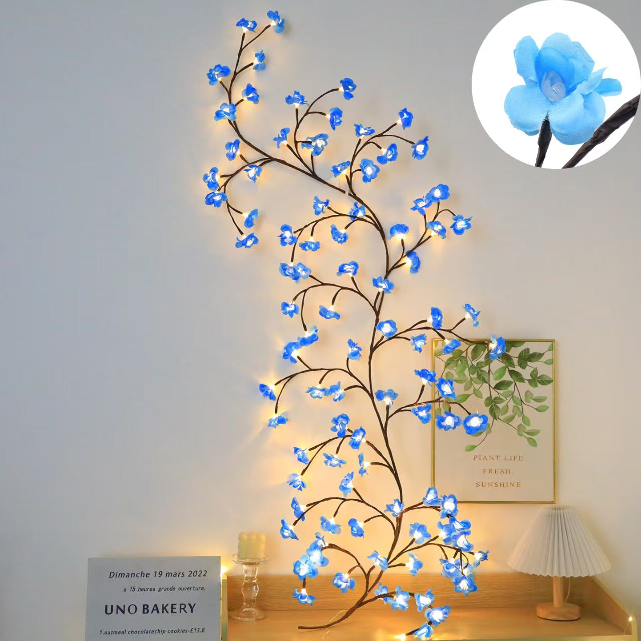 Shapeable LED Rattan Decorative Lights with Remote Control