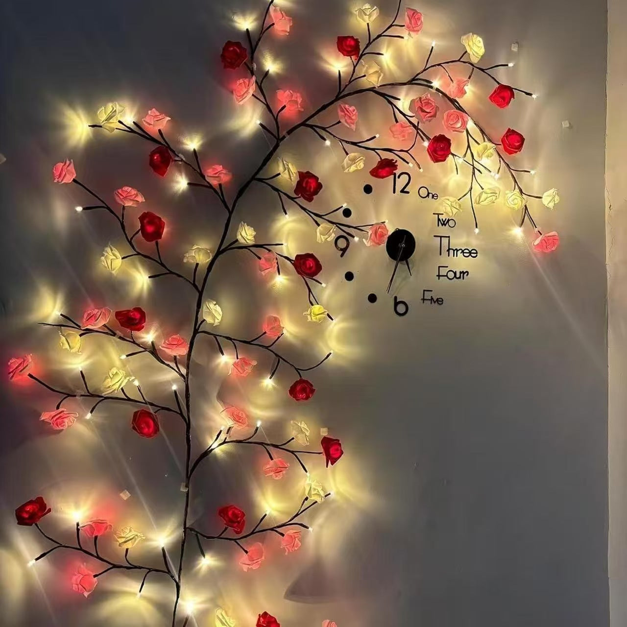 Shapeable LED Rattan Decorative Lights with Remote Control