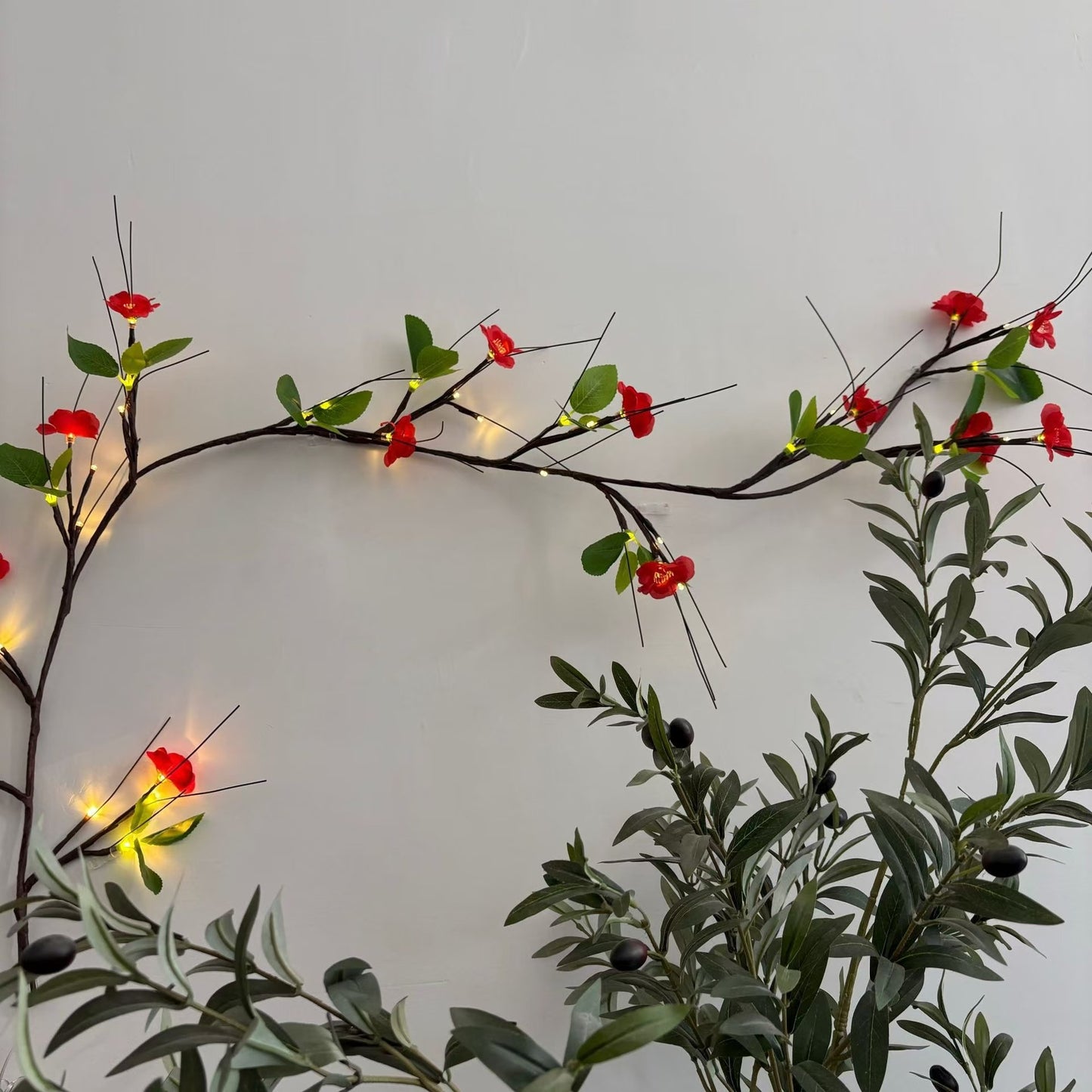 Shapeable LED Rattan Decorative Lights with Remote Control