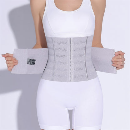 Shaped mesh breathable waist belt