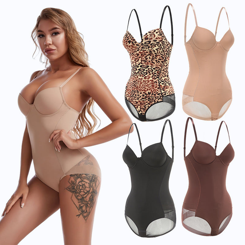 shaping clothes belly contracting waist corset one-piece