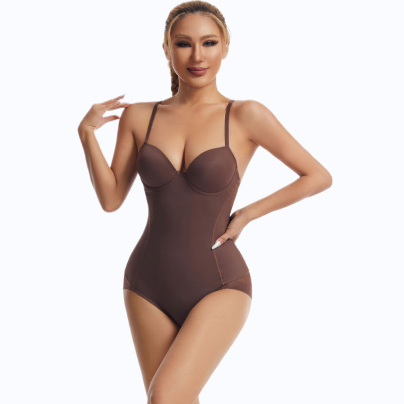 shaping clothes belly contracting waist corset one-piece