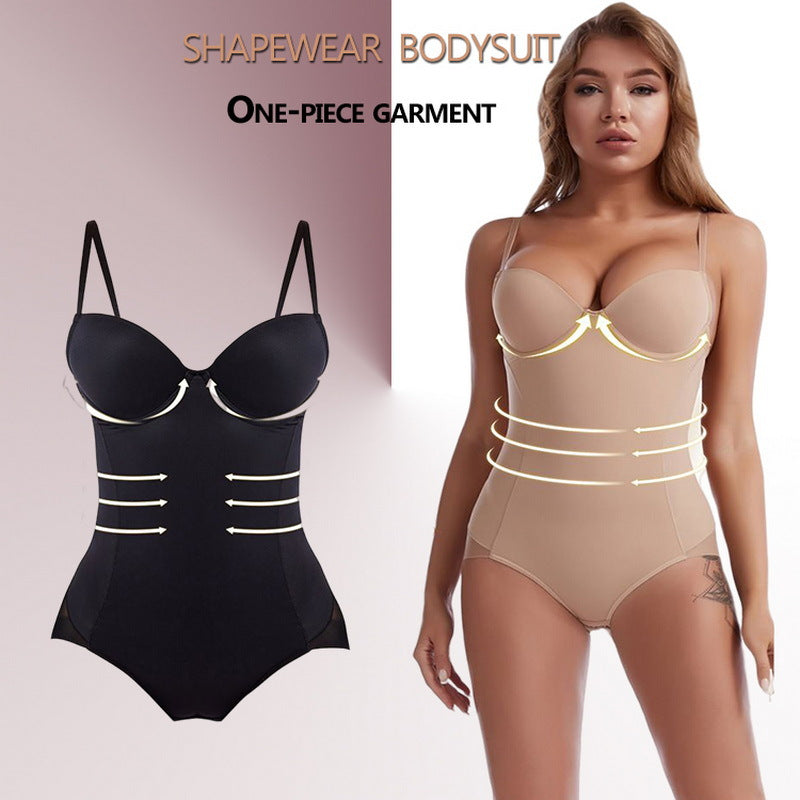 shaping clothes belly contracting waist corset one-piece